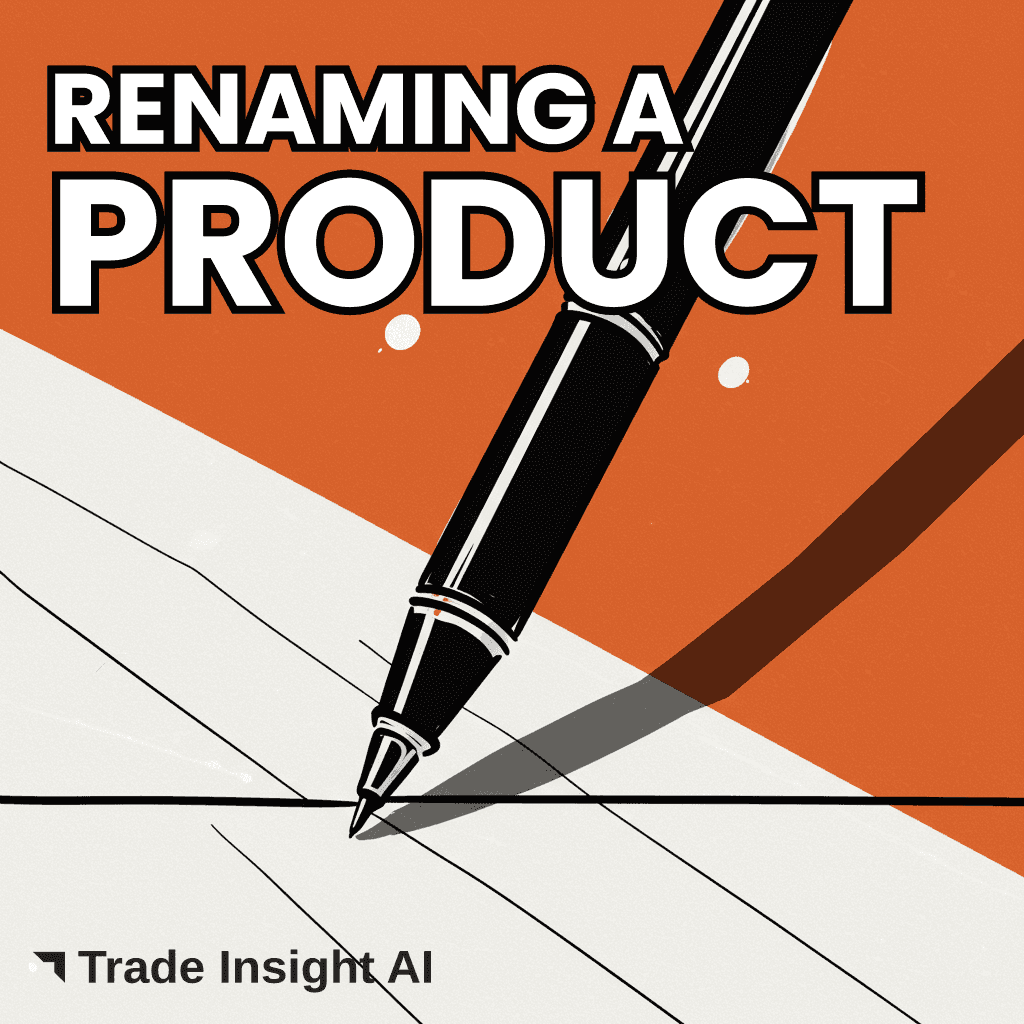 Renaming Products Made Easy