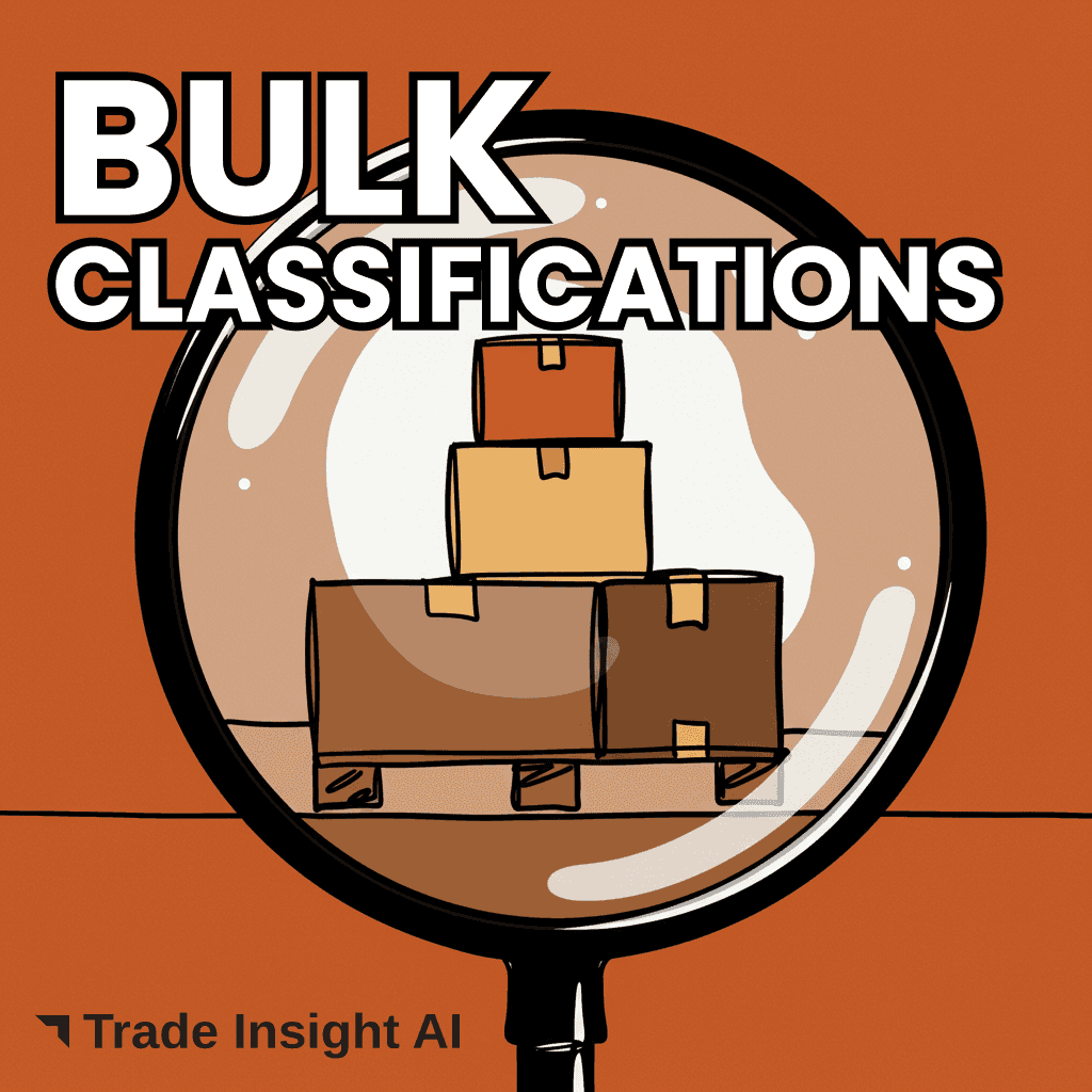 Bulk Classification with Trade Insight AI